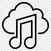 Online Music, Streaming Music, Audio Music, Music Streaming icon svg