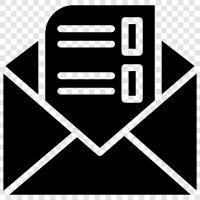 online, email marketing, email newsletters, email signatures icon svg