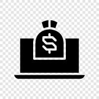 online payday loan, online cash advance, online loan, online installment loan icon svg