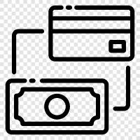 online payment, paypal, credit card, debit card icon svg