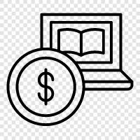 online payment, online tuition payment, online payment service, online payment system icon svg