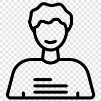 online, virtual, online identity, online persona icon svg