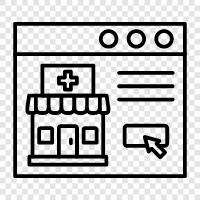 online pharmacy, online drugstore, online pharmacy reviews, online pharmacy Canada icon svg