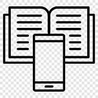 online reading, online books, online reading library, online book store icon svg