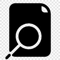 online search, online file search, online search engine, online file search engine icon svg