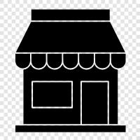 online shop, online shopping, online store, online retailers icon svg