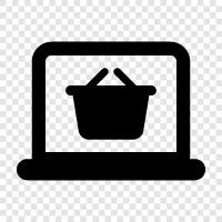 online shopping, online store, online marketplace, online shopping website icon svg