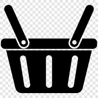 online shopping, online shopping basket, online shopping list, online shopping cart icon svg