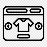 online shopping, online store, online shopping mall, online shopping website icon svg