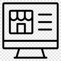 online shopping, online store, online store online, online shopping online icon svg