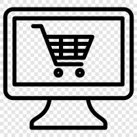 OnlineShop, OnlineMarktplatz, OnlineShopping symbol