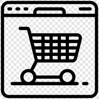 online store, ecommerce, online shopping, online store design icon svg