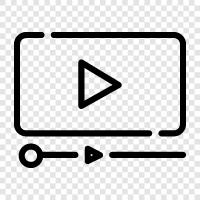 online video reklamlar, video pazarlama, çevrimiçi video pazarlama, çevrimiçi video reklam ikon svg