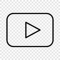 online video, online streaming, online video streaming, online video services icon svg