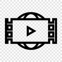 OnlineVideo, OnlineVideostreaming, Video symbol