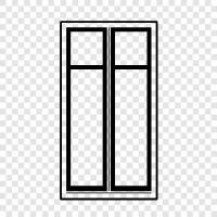 geöffnet, schließen, Fenstergröße, Fensterplatzierung symbol