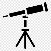 optical, telescopes, astronomical, night icon svg