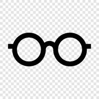 optical, spectacles, frames, eyeglasses icon svg