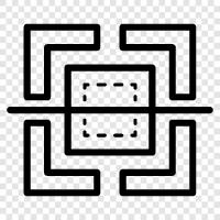 optical, digital, imaging, fax icon svg