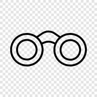 optical, magnification, view, instruments icon svg