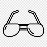 optical, frames, lenses, prescription icon svg