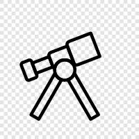 optics, telescope accessories, telescope eyepieces, telescope mount icon svg