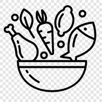 Organic Food, Vegan Food, Organic Vegan Food, Diet icon svg