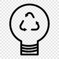 organic lamp, natural lamp, solar lamp, wind turbine lamp icon svg