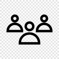 organization, team, collective, team effort icon svg