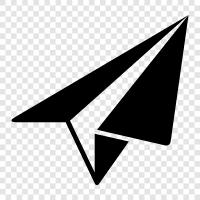 origami, paper airplane, paper airplane design, paper airplane folding icon svg