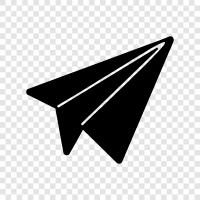 origami, folding, airplane, paper icon svg