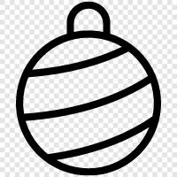ornaments, christmas tree, christmas decorations, holiday icon svg