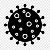 outbreak, virus, severity, pandemic icon svg