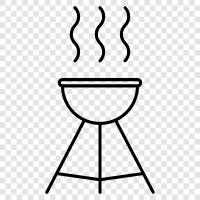 outdoor grill, outdoor cooking, BBQ grill, gas grill icon svg