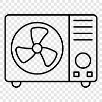 outdoor heater, outdoor fan, outdoor solar panel, outdoor lighting icon svg