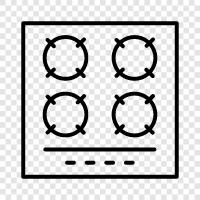 oven, cook, stove, cooking icon svg