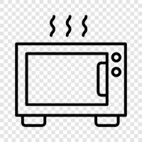 oven, cooking, appliances, heating icon svg