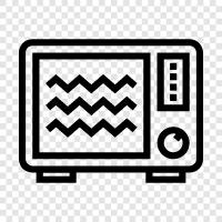 oven, cooking, food, microwave food icon svg