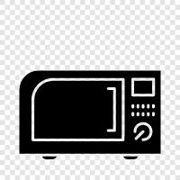 oven, cook, reheat, microwave oven icon svg