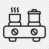 oven, cookware, cookware set, pots and pans icon svg