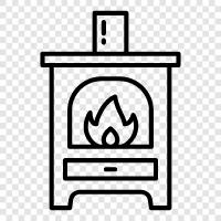 oven, range, cook, bake icon svg