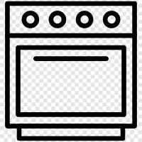 ovens, baking, baking soda, baking powder icon svg