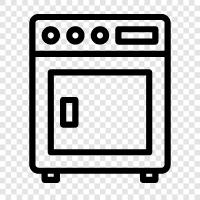 ovens, cooking, baking, broil icon svg