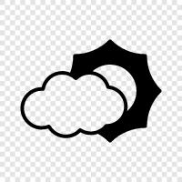 overcast, rainy, cloudy days, cloudy skies icon svg