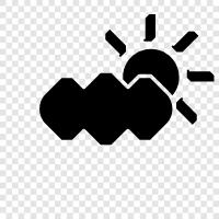 overcast, rain, thunderstorm, storm icon svg