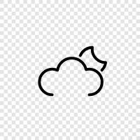 overcast, rain, thunderstorms, cloudy icon svg