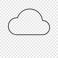 overcast, sky, gloomy, dreary icon svg