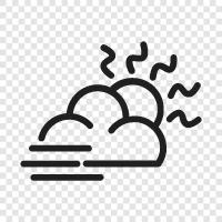 overcast, mist, clouds, foggy icon svg