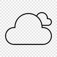 overcast, rain, thunderstorms, storm icon svg