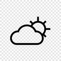 overcast, rain, thunder, lightning icon svg